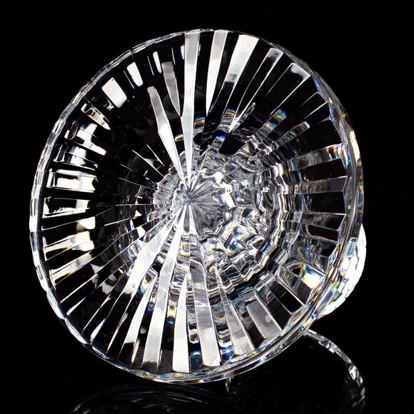 Waterford Crystal Cut Glass Candle Holder - Picture 3 of 5